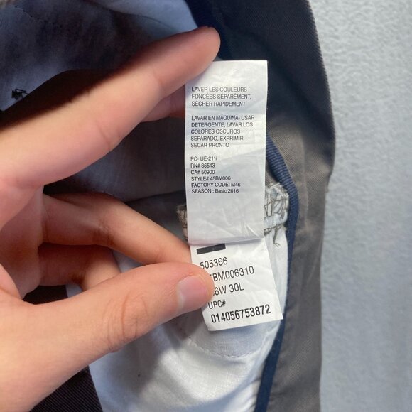 Izod , Bundle Of Two Dress Pants Mens Size 36X30,Pleated,Classic Fit,Cotton - Picture 7 of 12